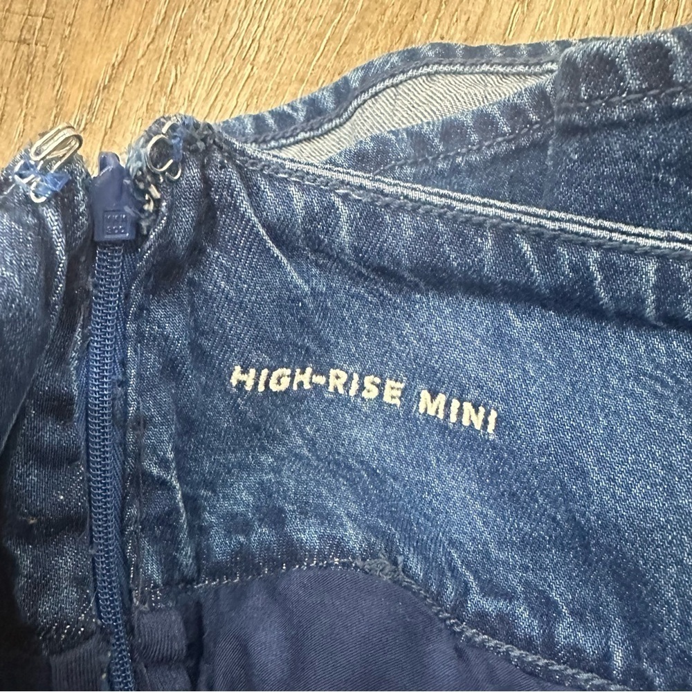 American Eagle Dark Blue Mini Skirt - Picture 4 of 5